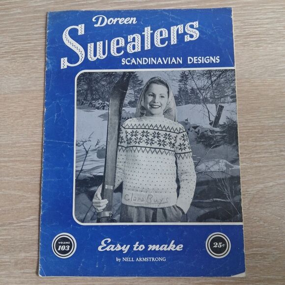 Doreen Knitting Books, designed by Nell Armstrong Paper 4th Edition Vol 103 - Picture 2 of 8